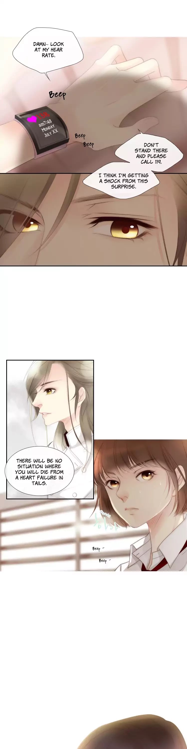 July Found by Chance Chapter 1.5 page 5 - Vol.1 Chapter 5: annyeong_bye_Hello