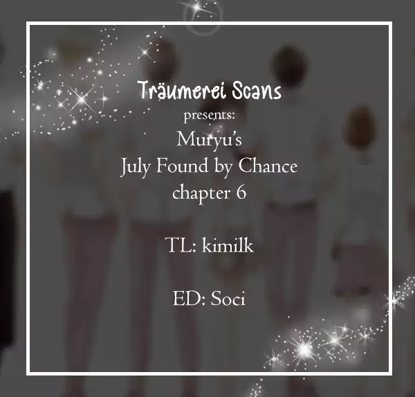 July Found by Chance Chapter 1.6 page 1 - Vol.1 Chapter 6: Crash by Chance