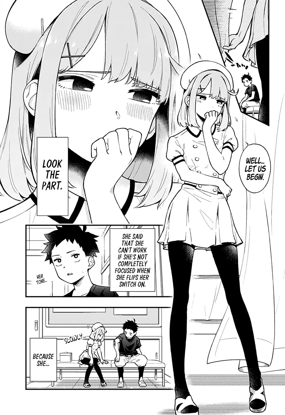 Jump Rom-Com Festival Chapter 2 page 3 - Chapter 2: Juumonji-san of the Infirmary