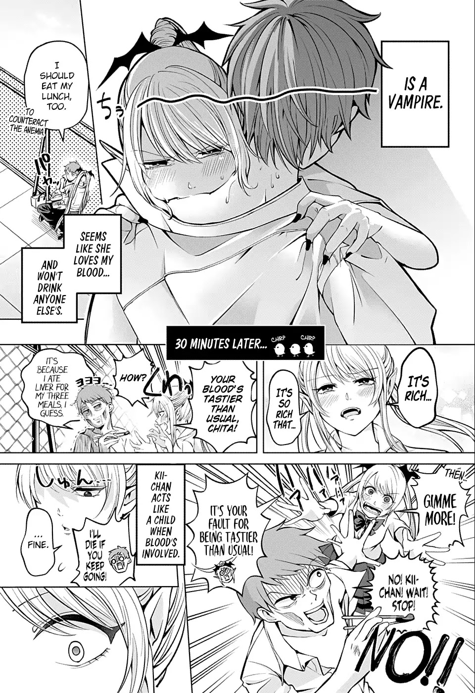 Jump Rom-Com Festival Chapter 3 page 3 - Chapter 3: Kii-chan's Lunch