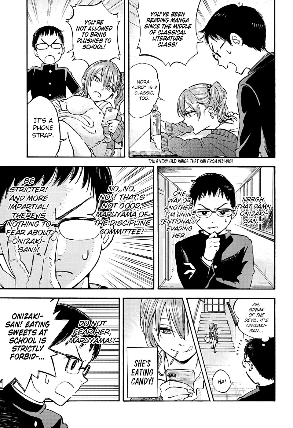 Jump Rom-Com Festival Chapter 5 page 3 - Chapter 5: Onizaka-san is a bit Scary