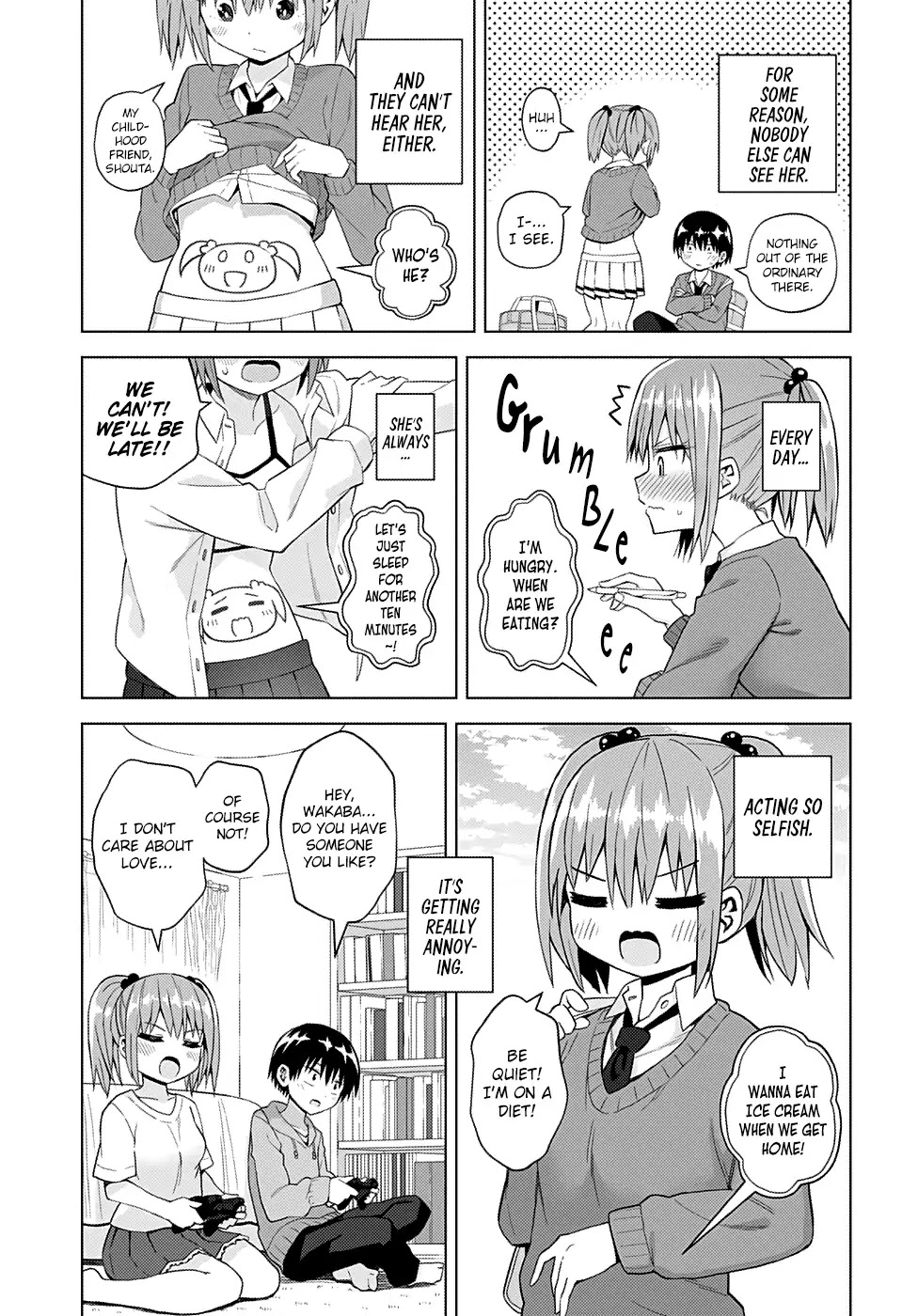 Jump Rom-Com Festival Chapter 6 page 3 - Chapter 6: The Wakaba-chan on my Stomach