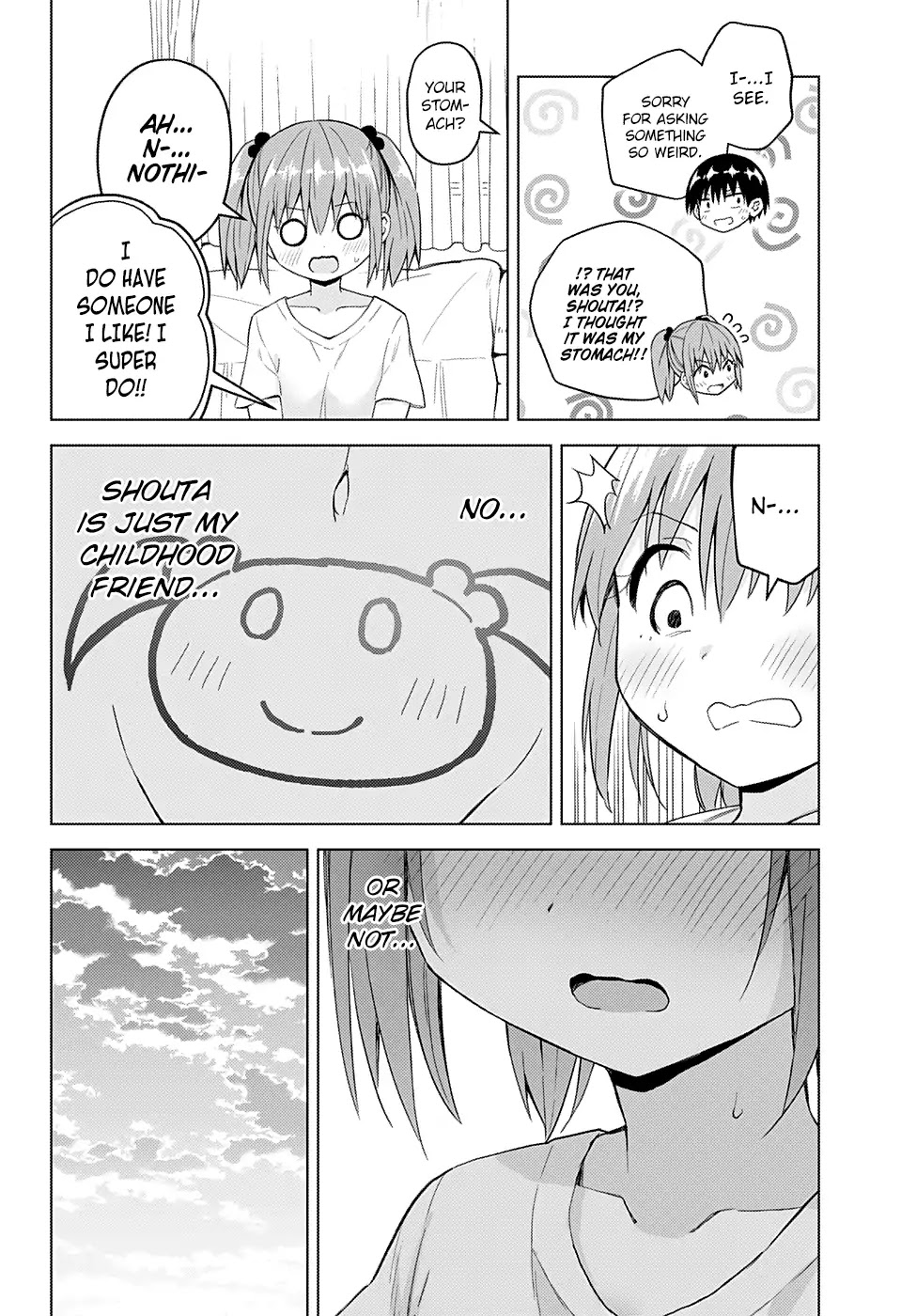 Jump Rom-Com Festival Chapter 6 page 4 - Chapter 6: The Wakaba-chan on my Stomach