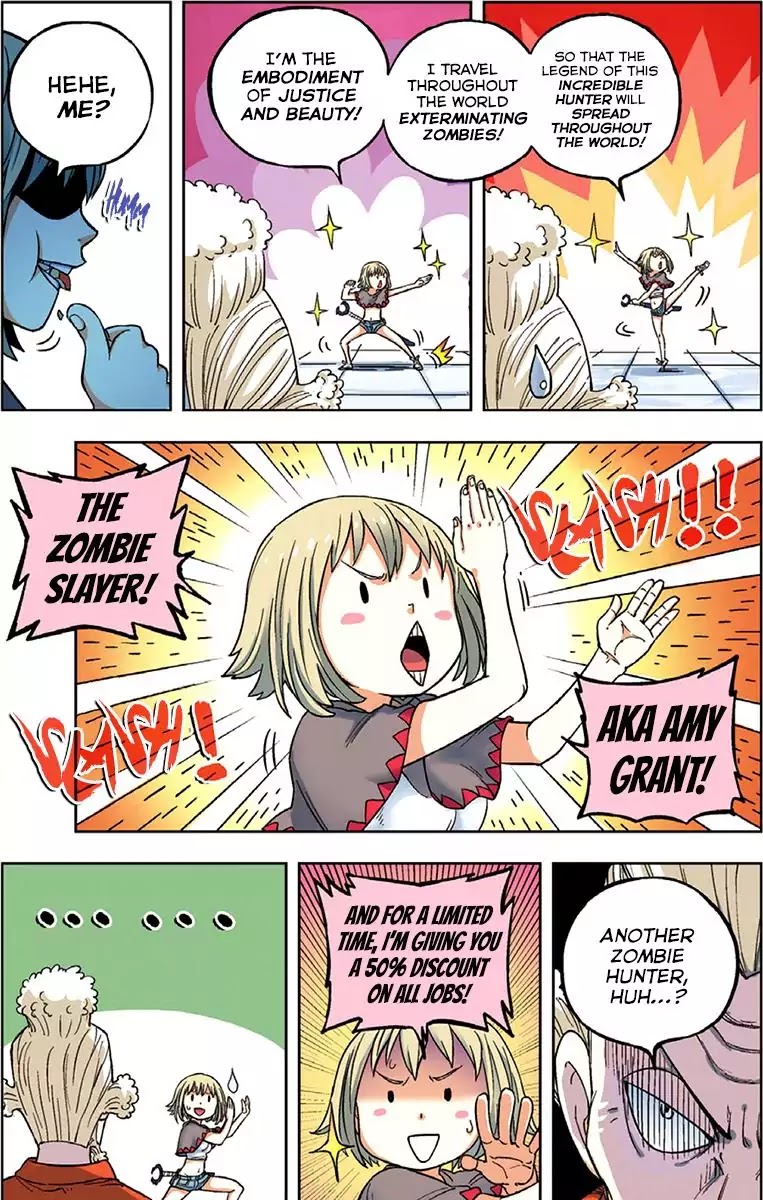 Jump Zombie Chapter 1 page 15 - Chapter 1: Starving