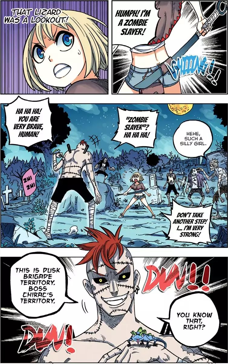 Jump Zombie Chapter 1 page 20 - Chapter 1: Starving