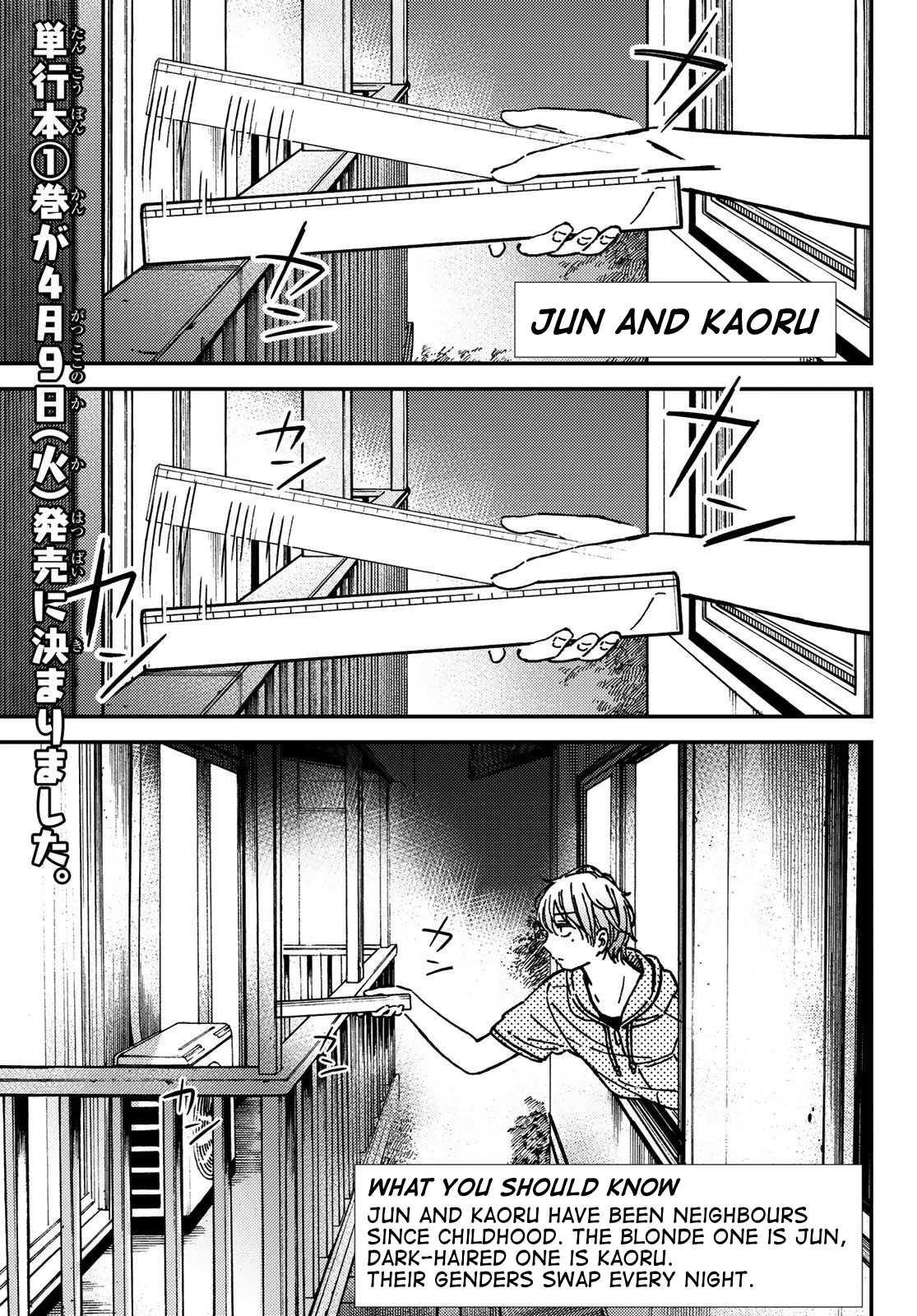 Jun and Kaoru: Pure and Fragrant Chapter 9 page 1 - Chapter 9