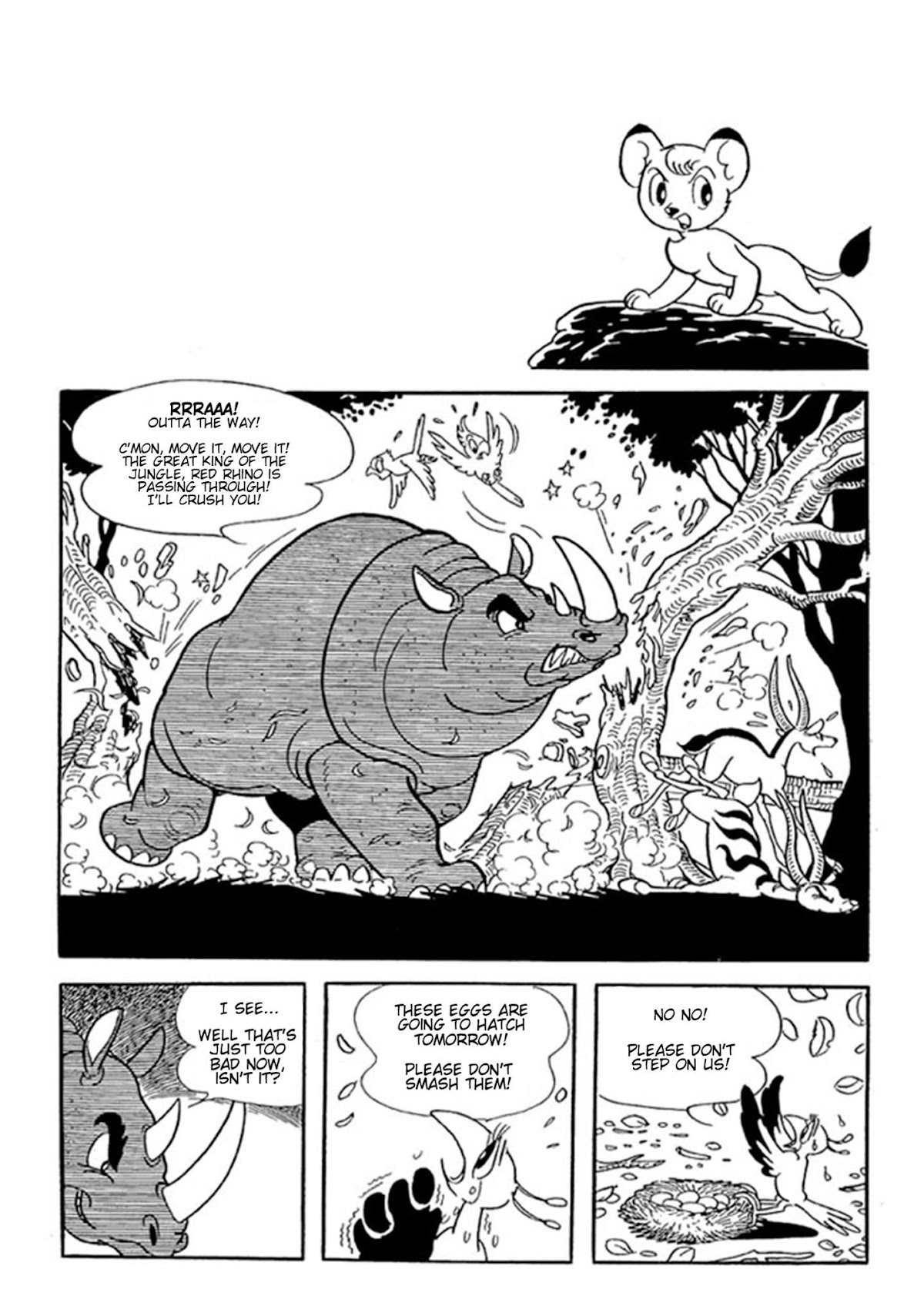 Jungle Emperor (Third  Grader) Chapter 1 page 4 - Chapter 1: The Red Rhino