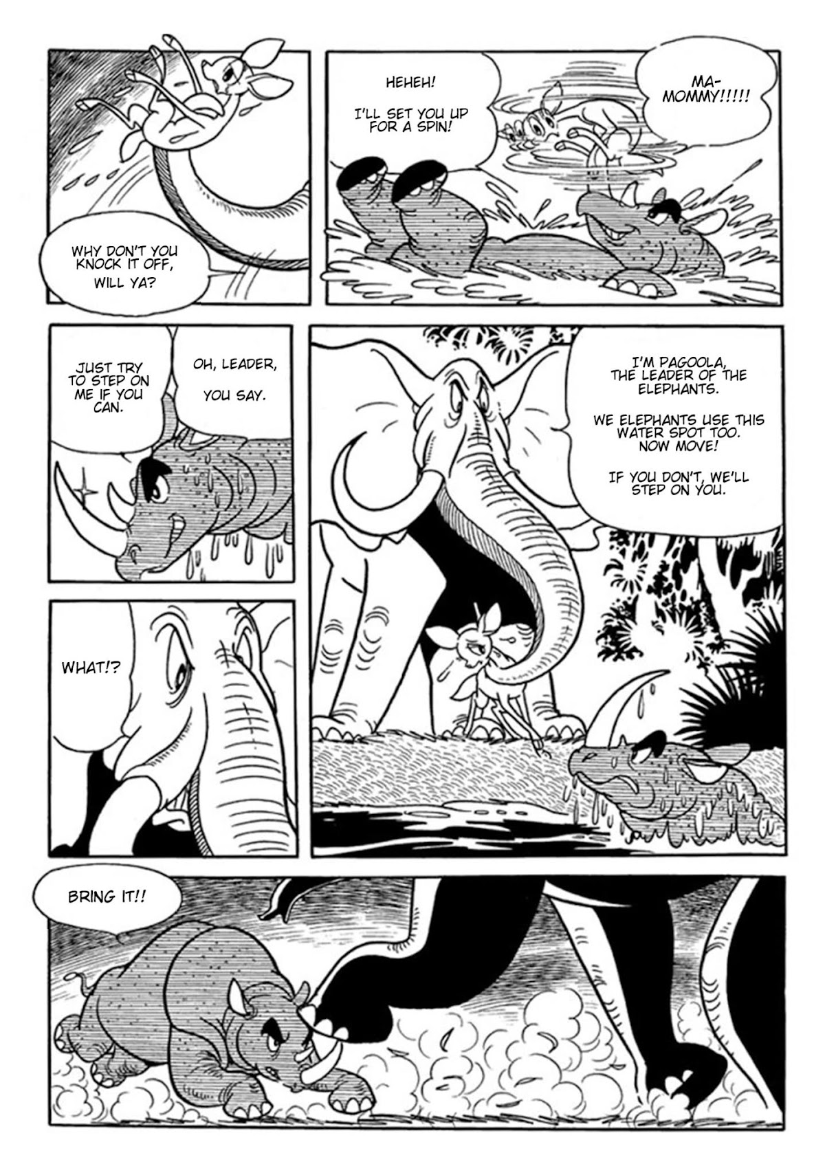 Jungle Emperor (Third  Grader) Chapter 1 page 6 - Chapter 1: The Red Rhino