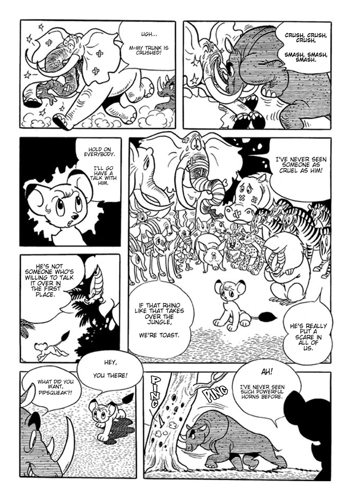 Jungle Emperor (Third  Grader) Chapter 1 page 8 - Chapter 1: The Red Rhino