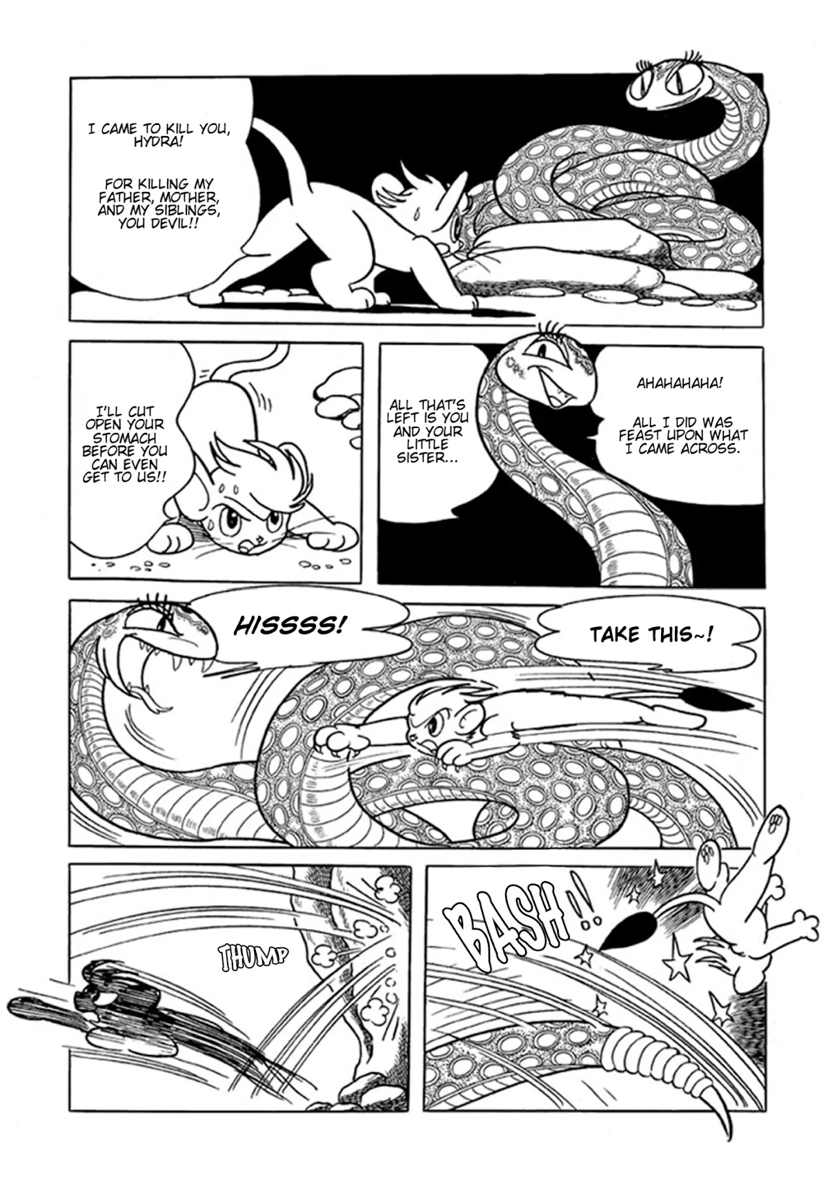 Jungle Emperor (Third  Grader) Chapter 4 page 5 - Chapter 4: The Great Hydra Snake [END]