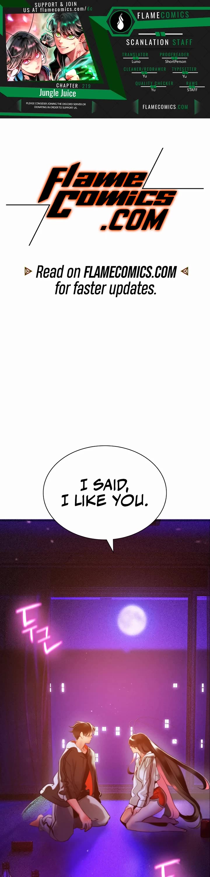 Jungle Juice Chapter 219 page 1 - Chapter 219: Side Story - Cleanup (1)