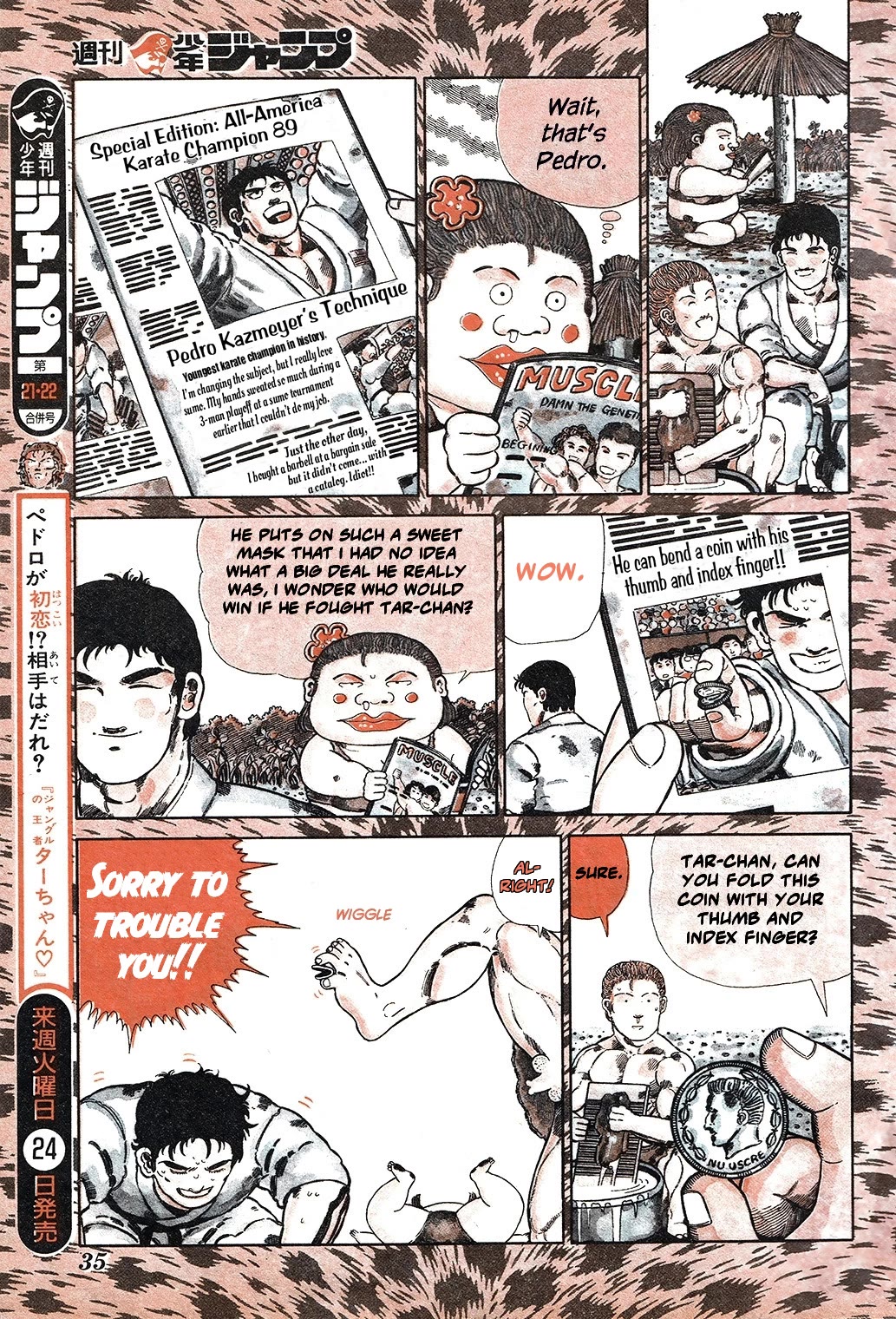 Jungle King Tar-chan Chapter 107 page 5 - Chapter 107: Make Me Your Apprentice, Okay?