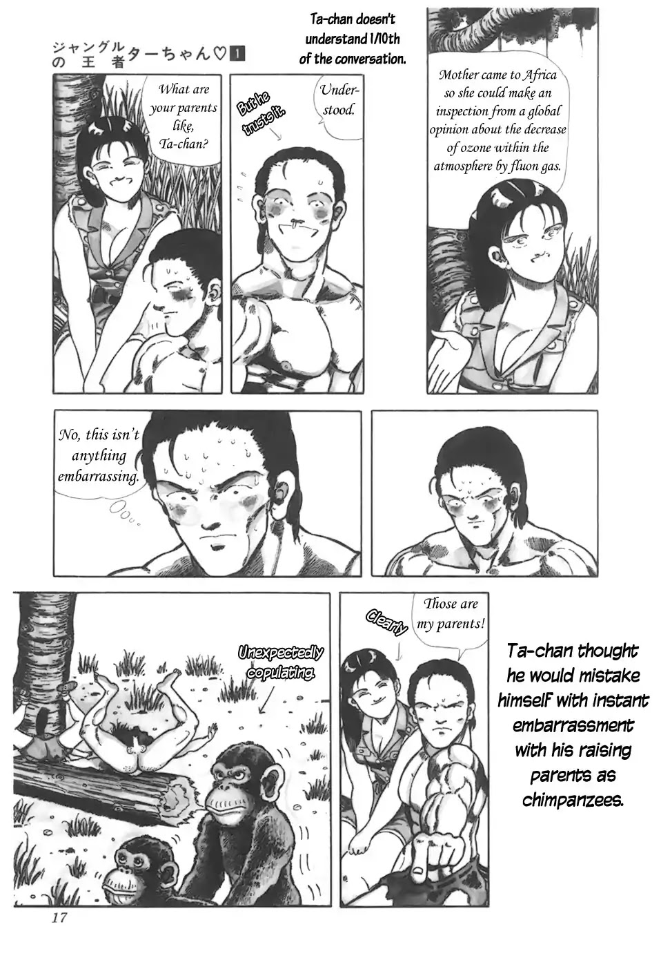 Jungle King Tar-chan Chapter 2 page 6 - Chapter 2 : Helen-chan Appears