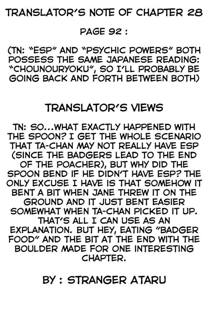 Jungle King Tar-chan Chapter 28 page 11 - Chapter 28 : Ta-Chan's Psychic Power