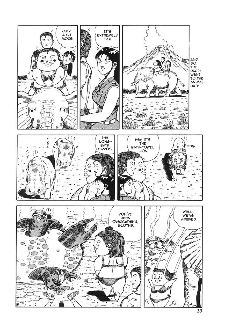 Jungle King Tar-chan Chapter 33 page 12 - Chapter 33 : The Animal Bath
