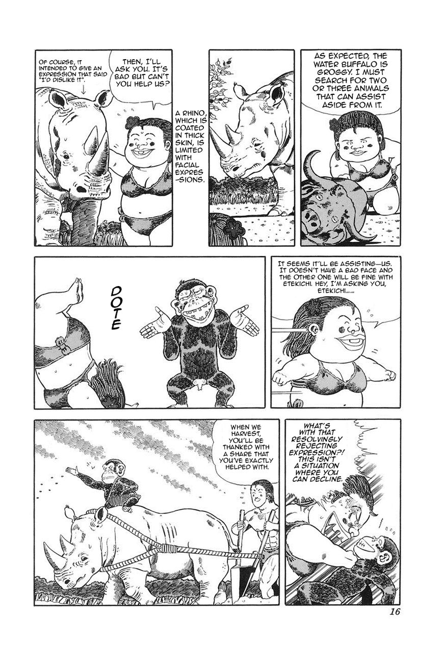Jungle King Tar-chan Chapter 34 page 4 - Chapter 34 : The Rhino's Misfortone