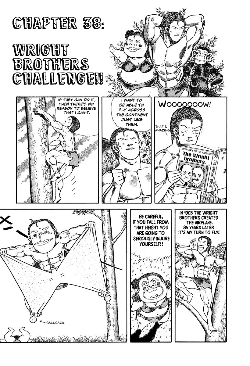 Jungle King Tar-chan Chapter 38 page 1 - Chapter 38: Wright Brothers' Challenge