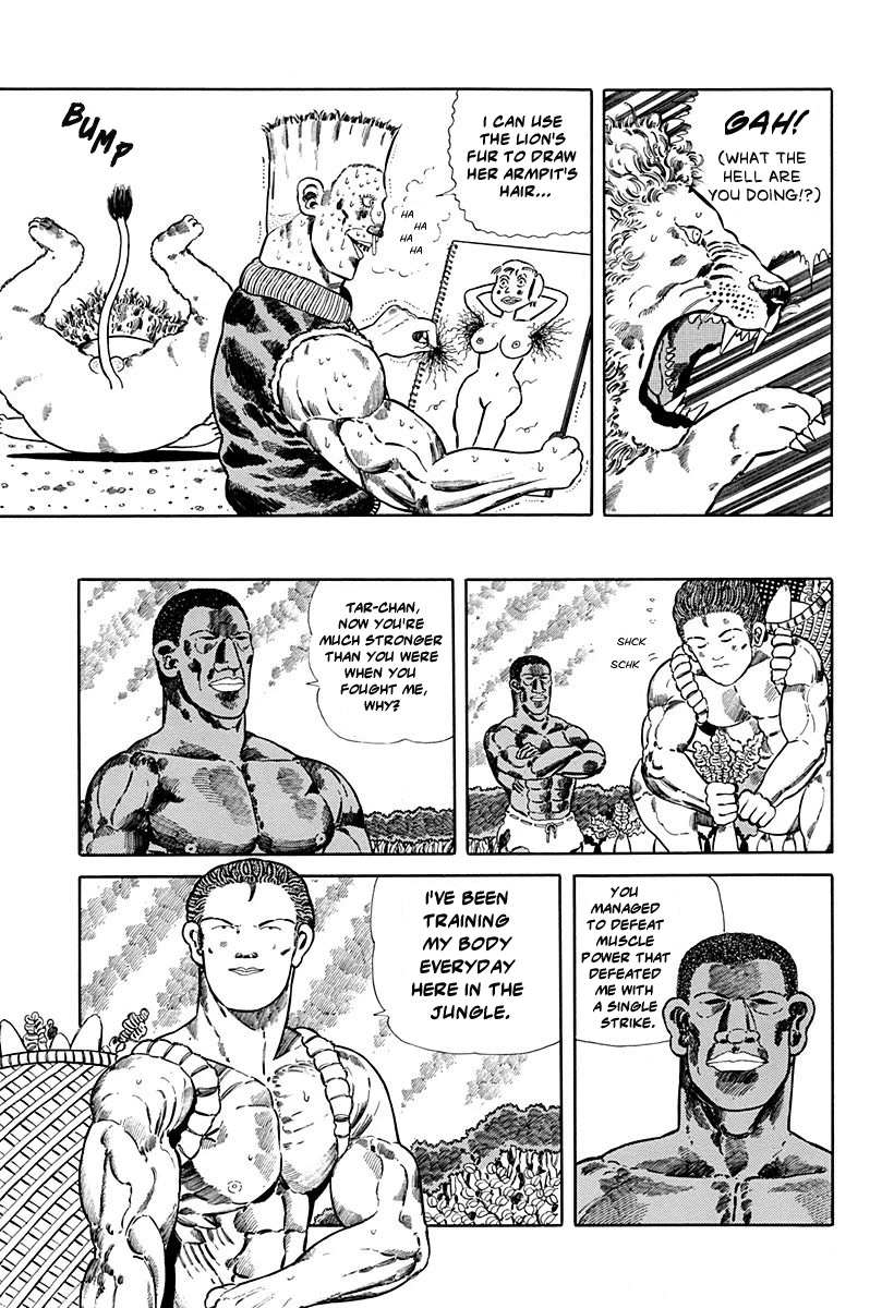Jungle King Tar-chan Chapter 45 page 3 - Chapter 45: Muscle Power Counter-Attack