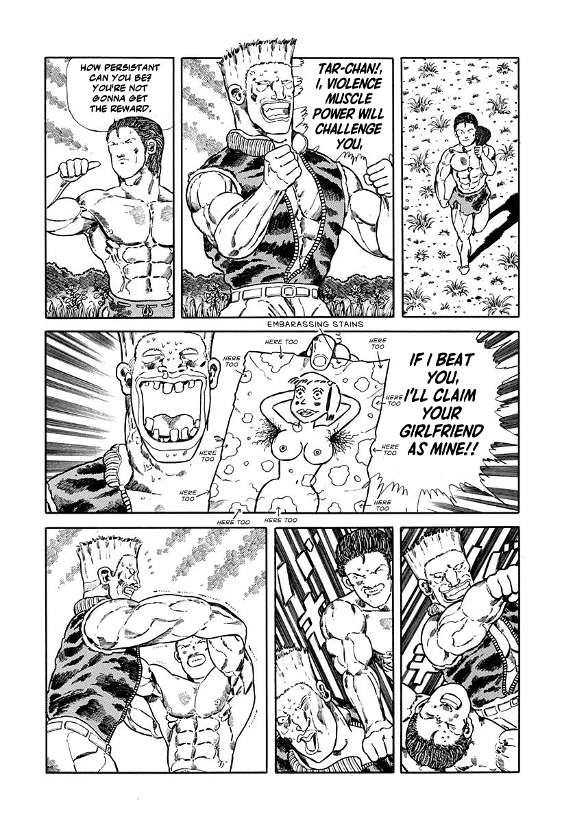 Jungle King Tar-chan Chapter 45 page 5 - Chapter 45: Muscle Power Counter-Attack