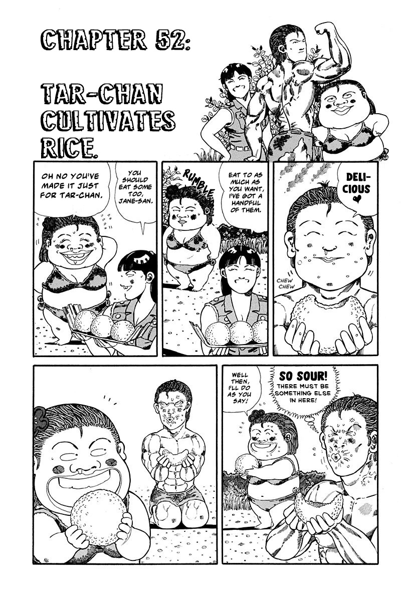 Jungle King Tar-chan Chapter 52 page 1 - Chapter 52: Tar-Chan Cultivates Rice