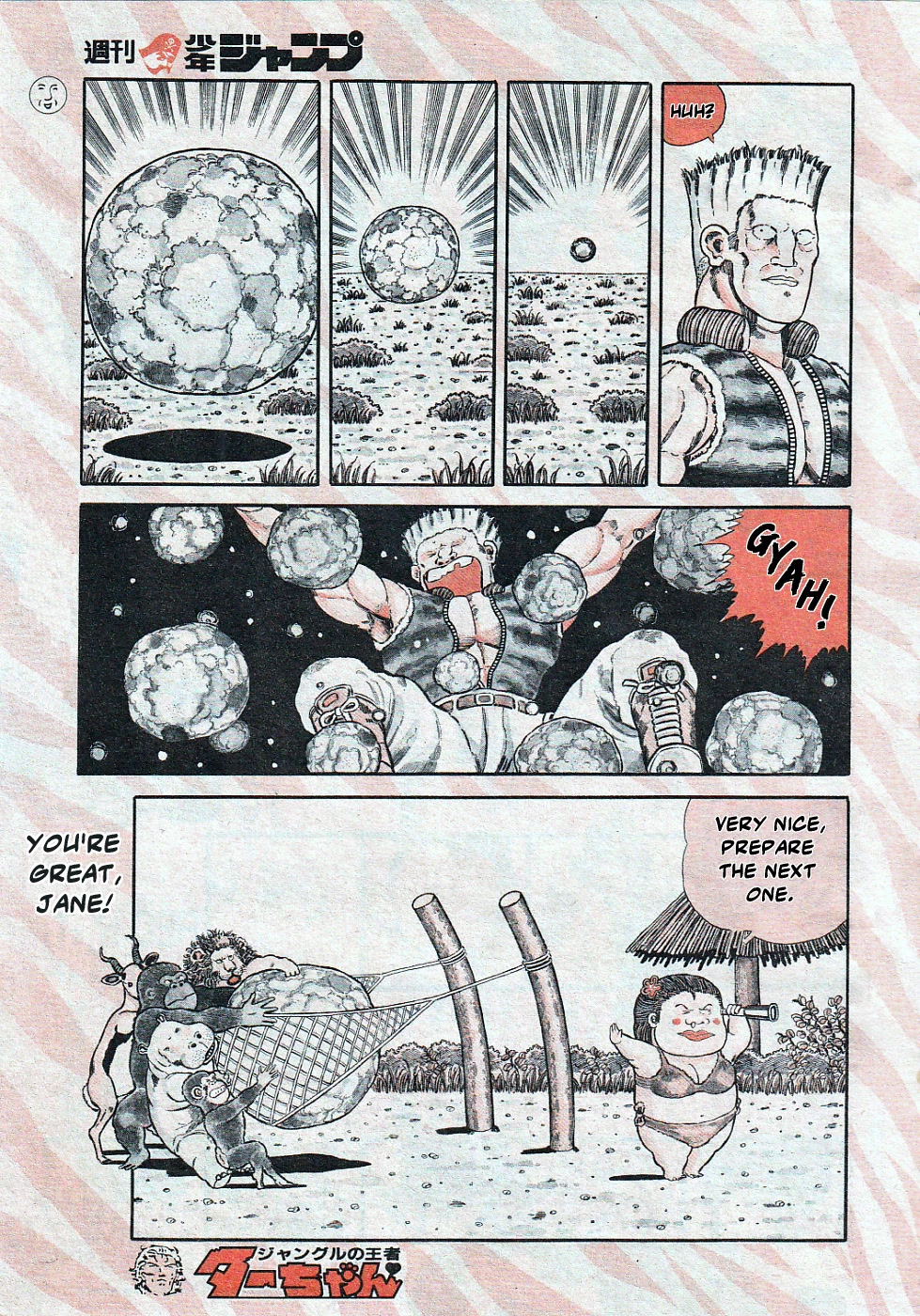 Jungle King Tar-chan Chapter 53 page 9 - Chapter 53: The Challenge from Muscle Power!