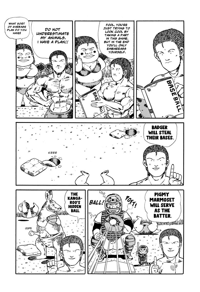 Jungle King Tar-chan Chapter 54 page 3 - Chapter 54: Tar-Chan Plays Baseball