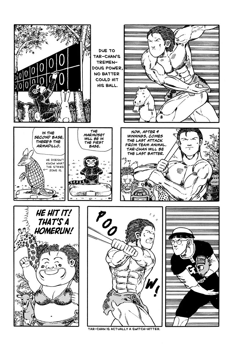 Jungle King Tar-chan Chapter 54 page 6 - Chapter 54: Tar-Chan Plays Baseball