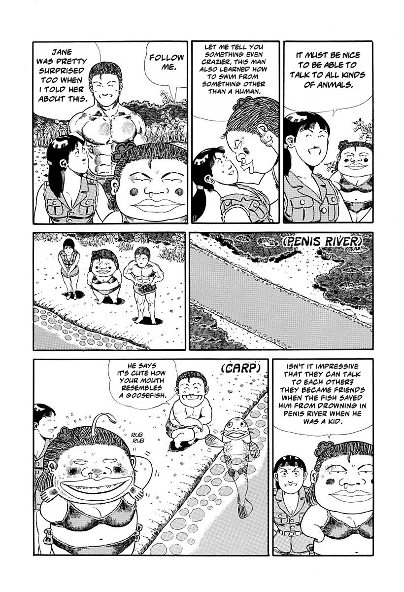 Jungle King Tar-chan Chapter 86 page 4 - Chapter 86: Tar-Chan Turns Into a Fish
