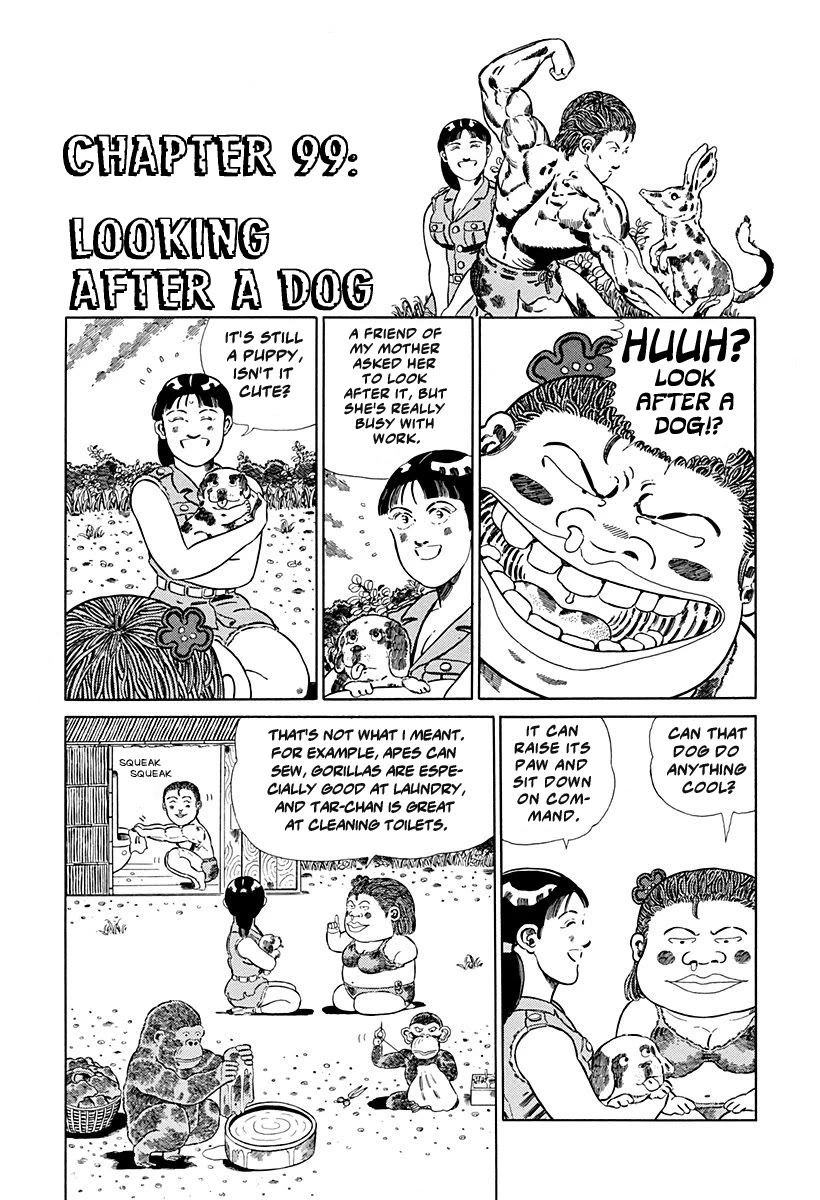 Jungle King Tar-chan Chapter 99 page 1 - Chapter 99: Looking After a Dog