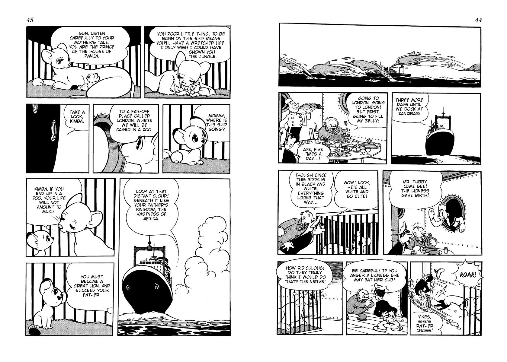 Jungle Taitei Chapter 1 page 2 - Chapter 1 : The Birth of Kimba