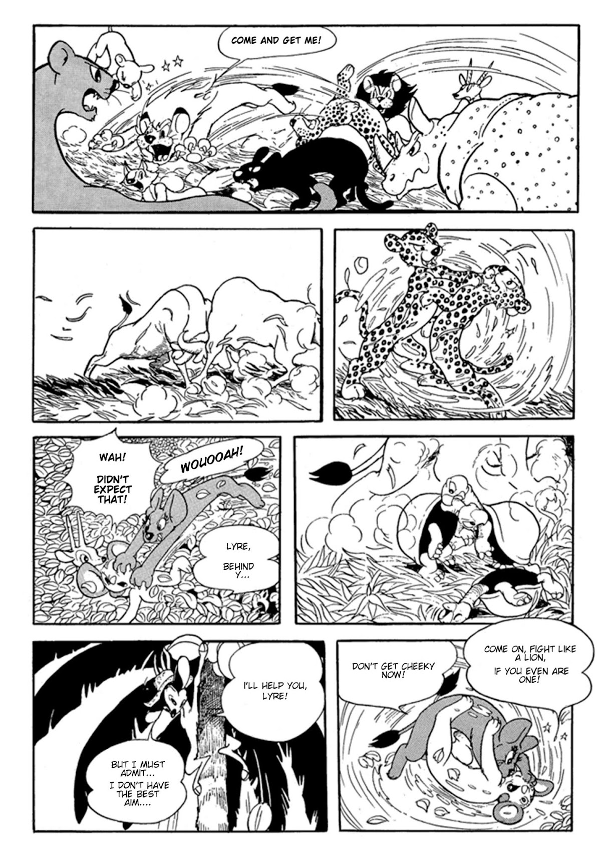 Jungle Taitei Chapter 10 page 21 - Chapter 10: The Battle