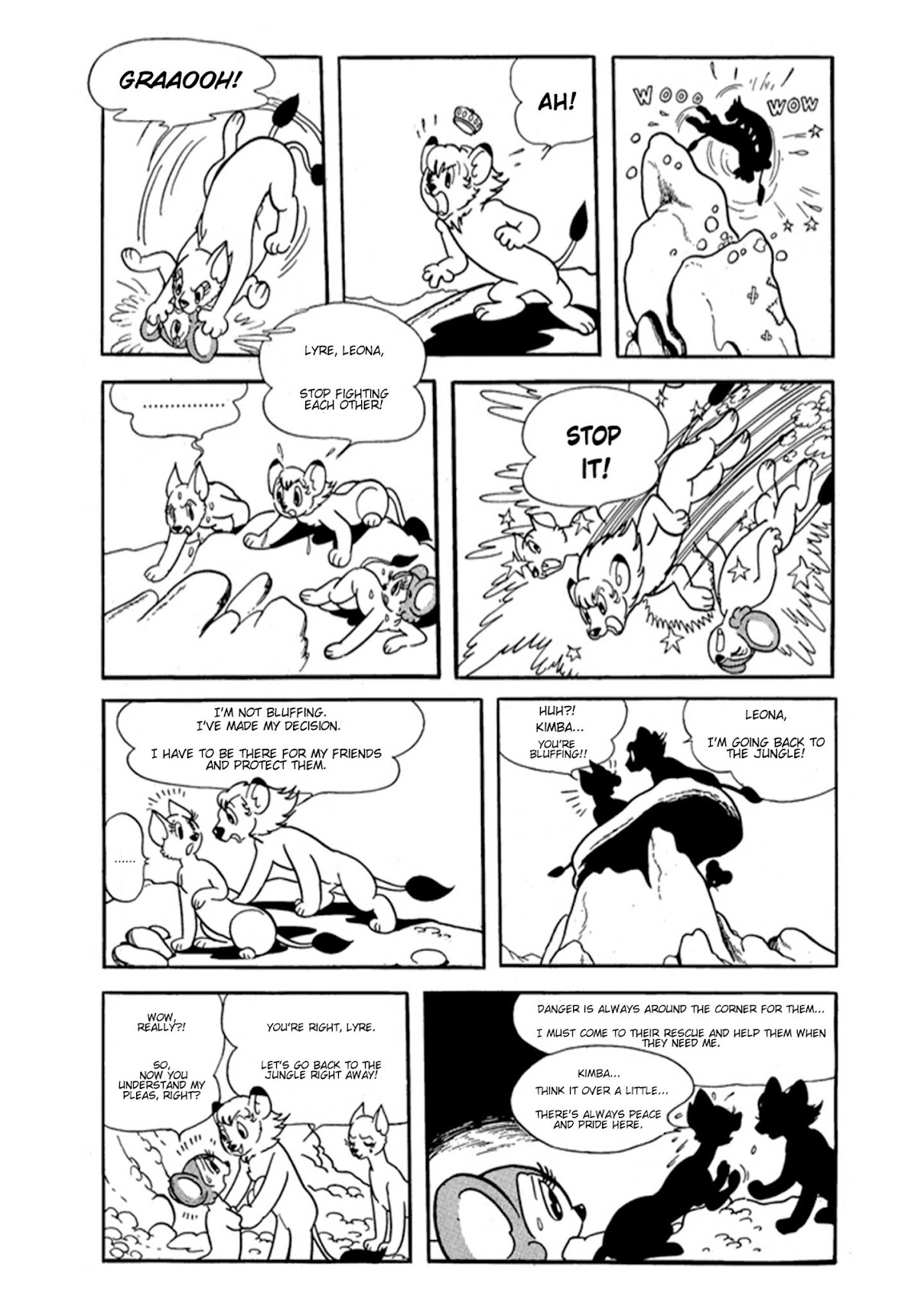 Jungle Taitei Chapter 10 page 6 - Chapter 10: The Battle