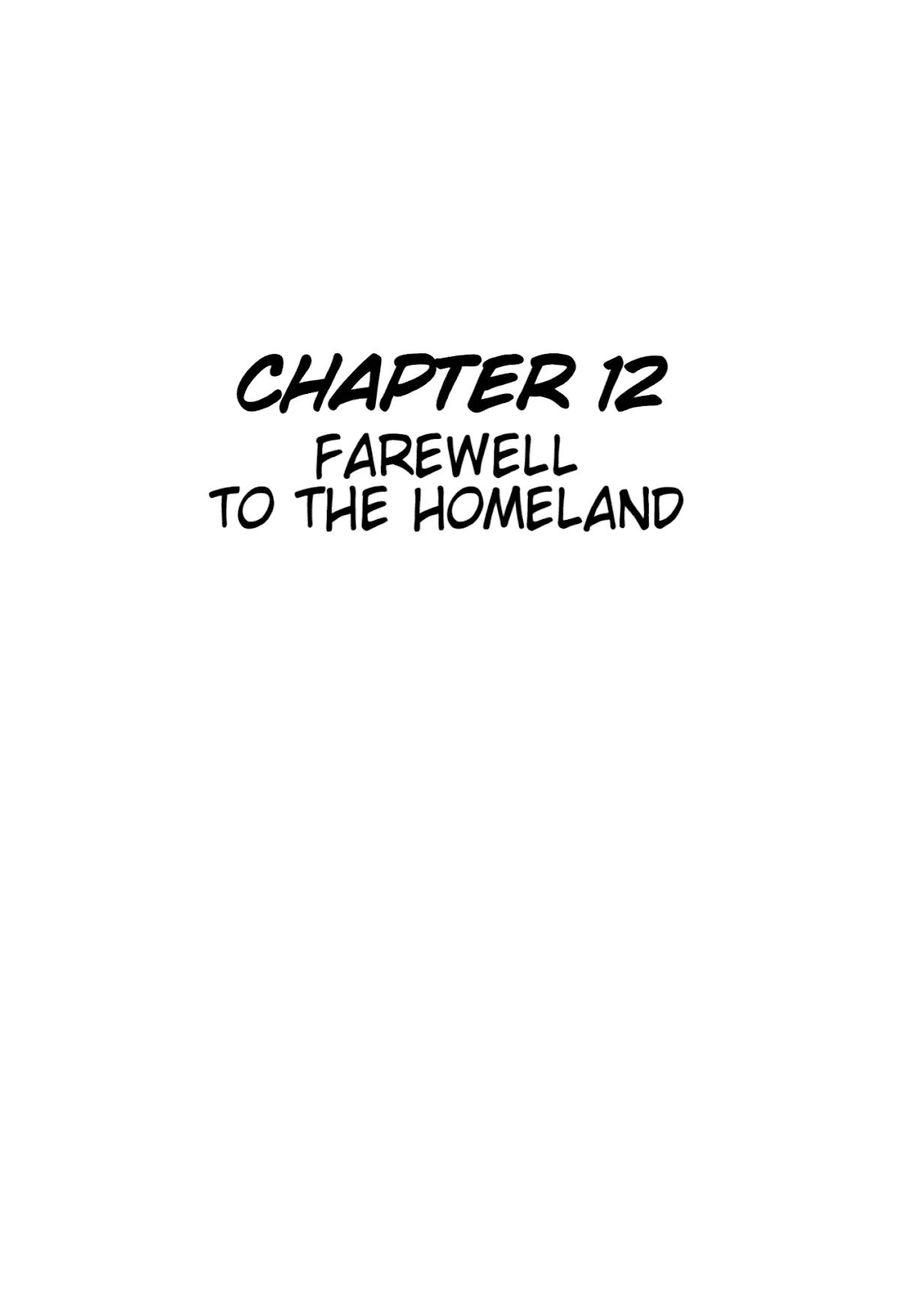 Jungle Taitei Chapter 12 page 1 - Chapter 12: Farewell to the Homeland