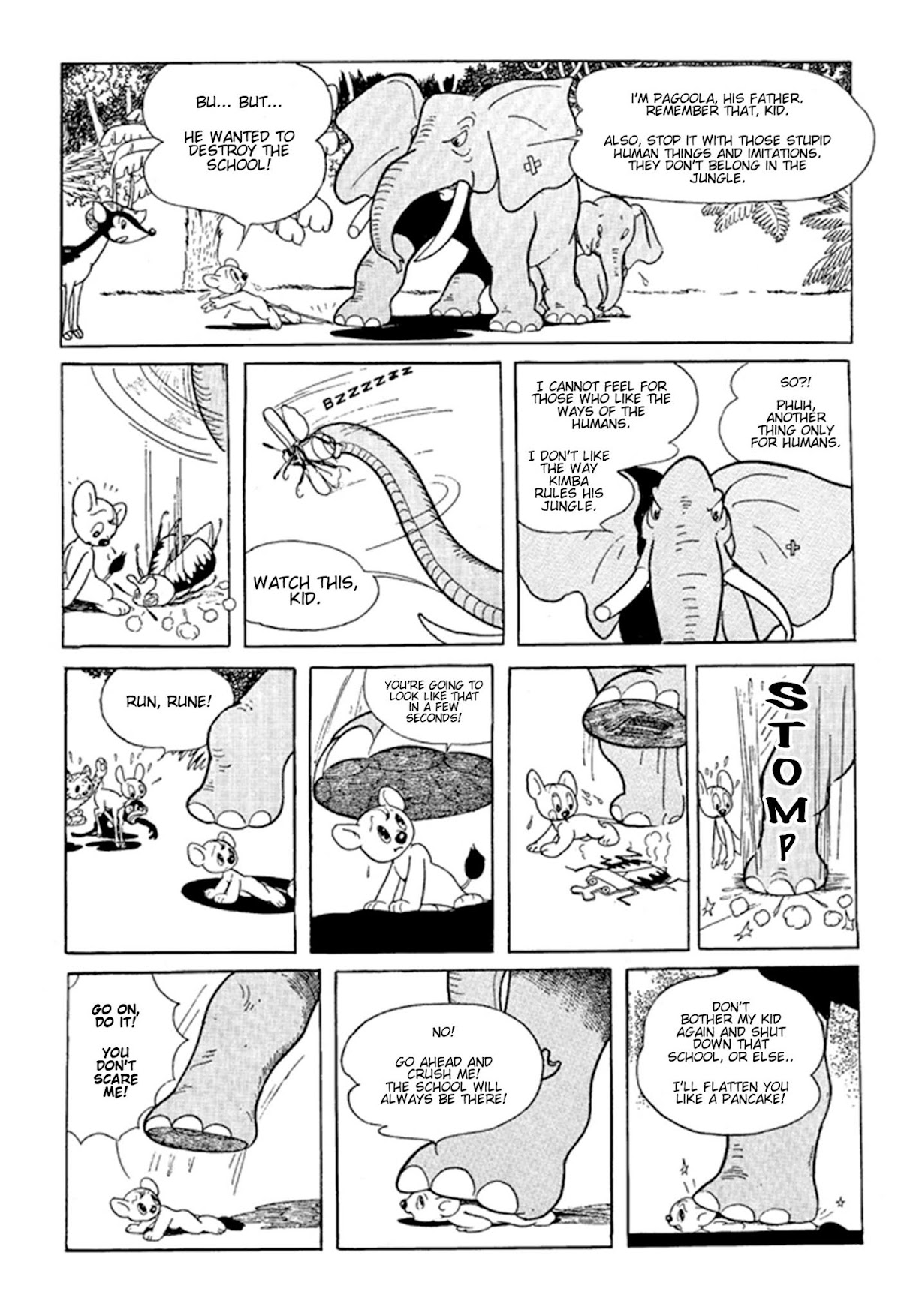 Jungle Taitei Chapter 12 page 11 - Chapter 12: Farewell to the Homeland