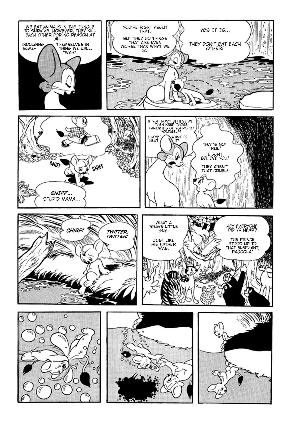Jungle Taitei Chapter 12 page 13 - Chapter 12: Farewell to the Homeland