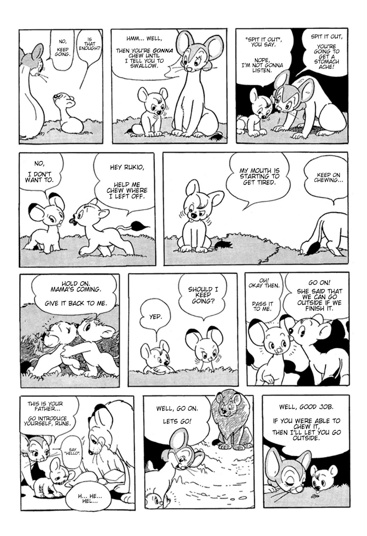 Jungle Taitei Chapter 12 page 3 - Chapter 12: Farewell to the Homeland