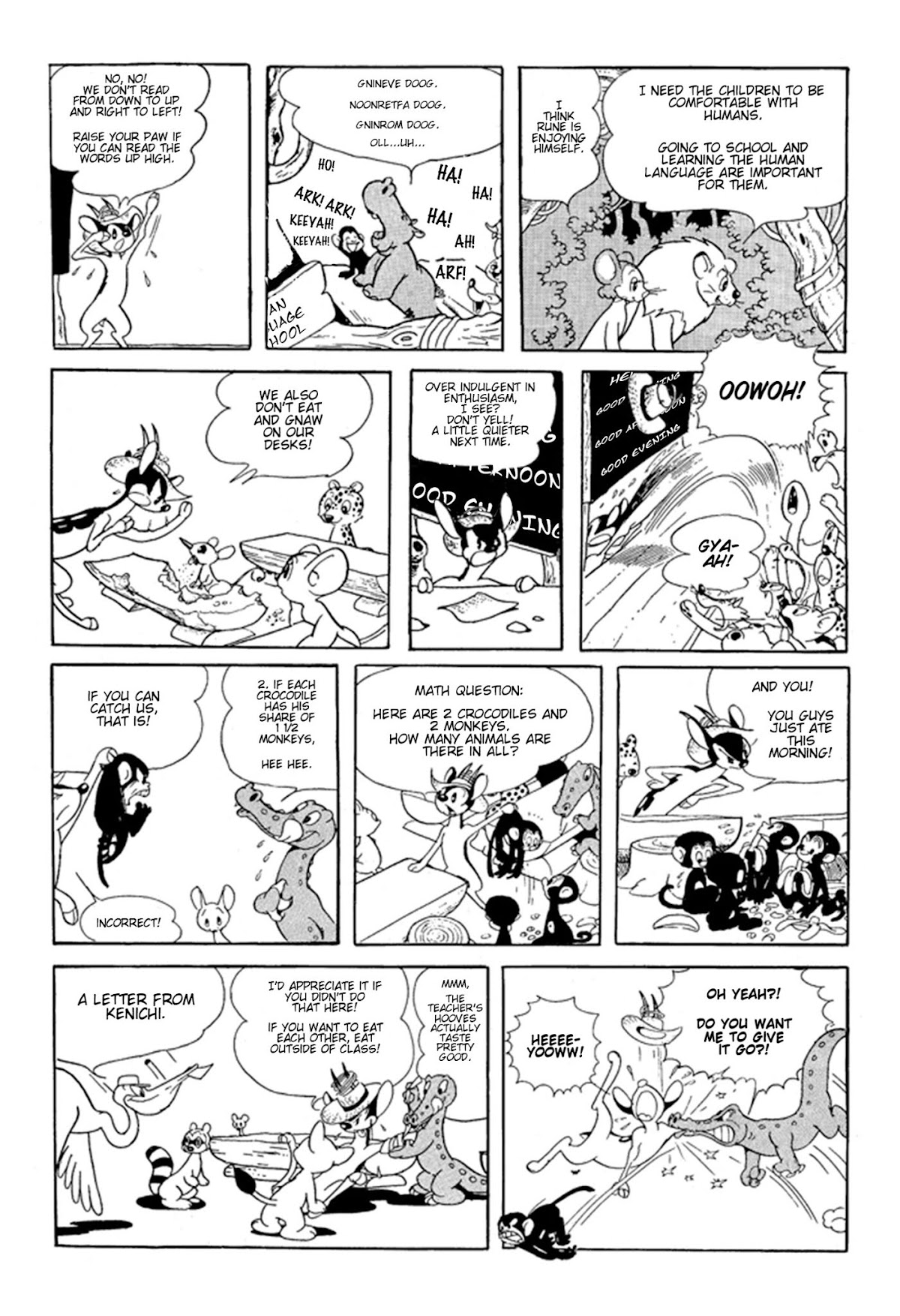 Jungle Taitei Chapter 12 page 8 - Chapter 12: Farewell to the Homeland