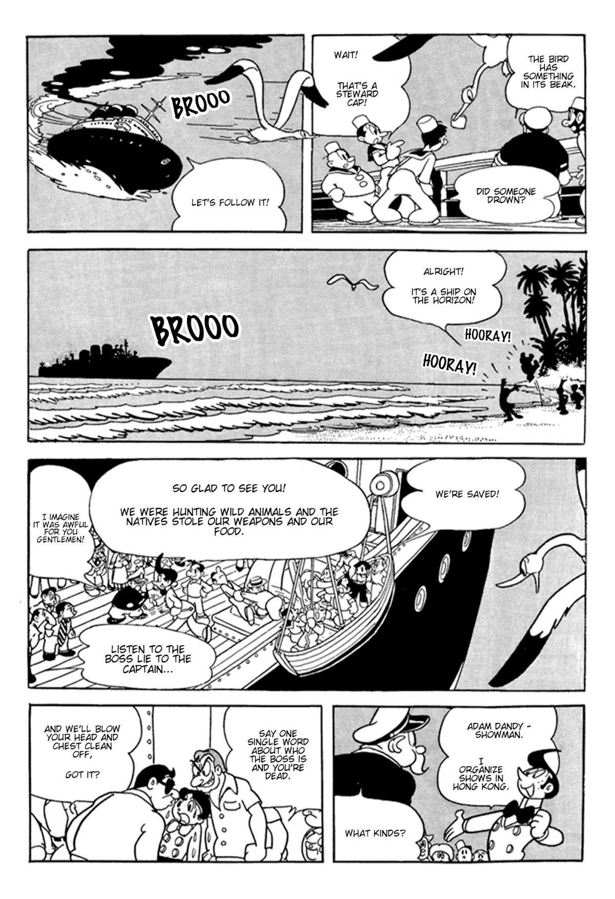 Jungle Taitei Chapter 13 page 22 - Chapter 13: A Man Named Adam Dandy