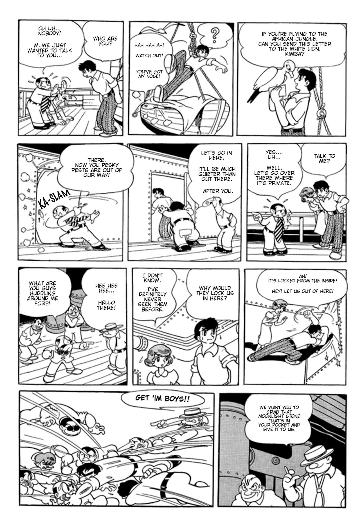 Jungle Taitei Chapter 13 page 8 - Chapter 13: A Man Named Adam Dandy