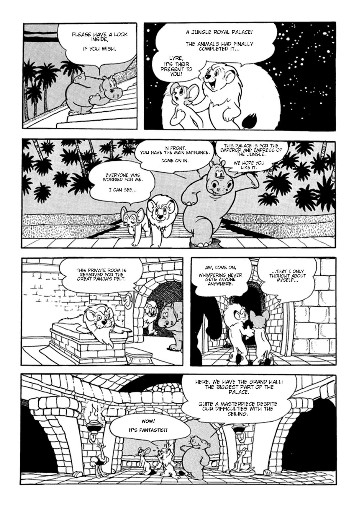 Jungle Taitei Chapter 14 page 15 - Chapter 14: Kimba's Palace