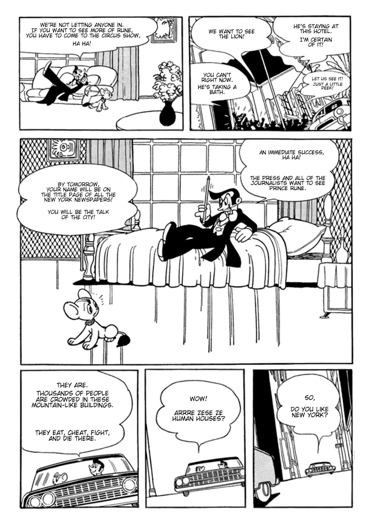 Jungle Taitei Chapter 15 page 5 - Chapter 15: In New York