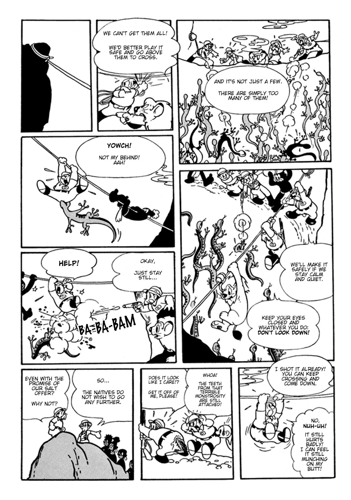Jungle Taitei Chapter 19 page 7 - Chapter 19: The Big Crevasse