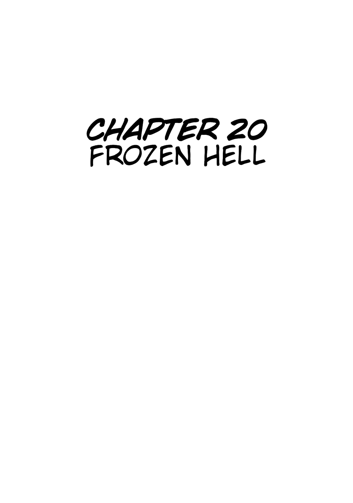 Jungle Taitei Chapter 20 page 1 - Chapter 20: Frozen Hell