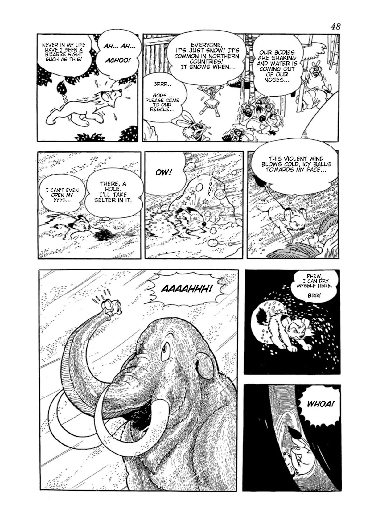 Jungle Taitei Chapter 8 page 12 - Chapter 8: On the Banks of the Donga River