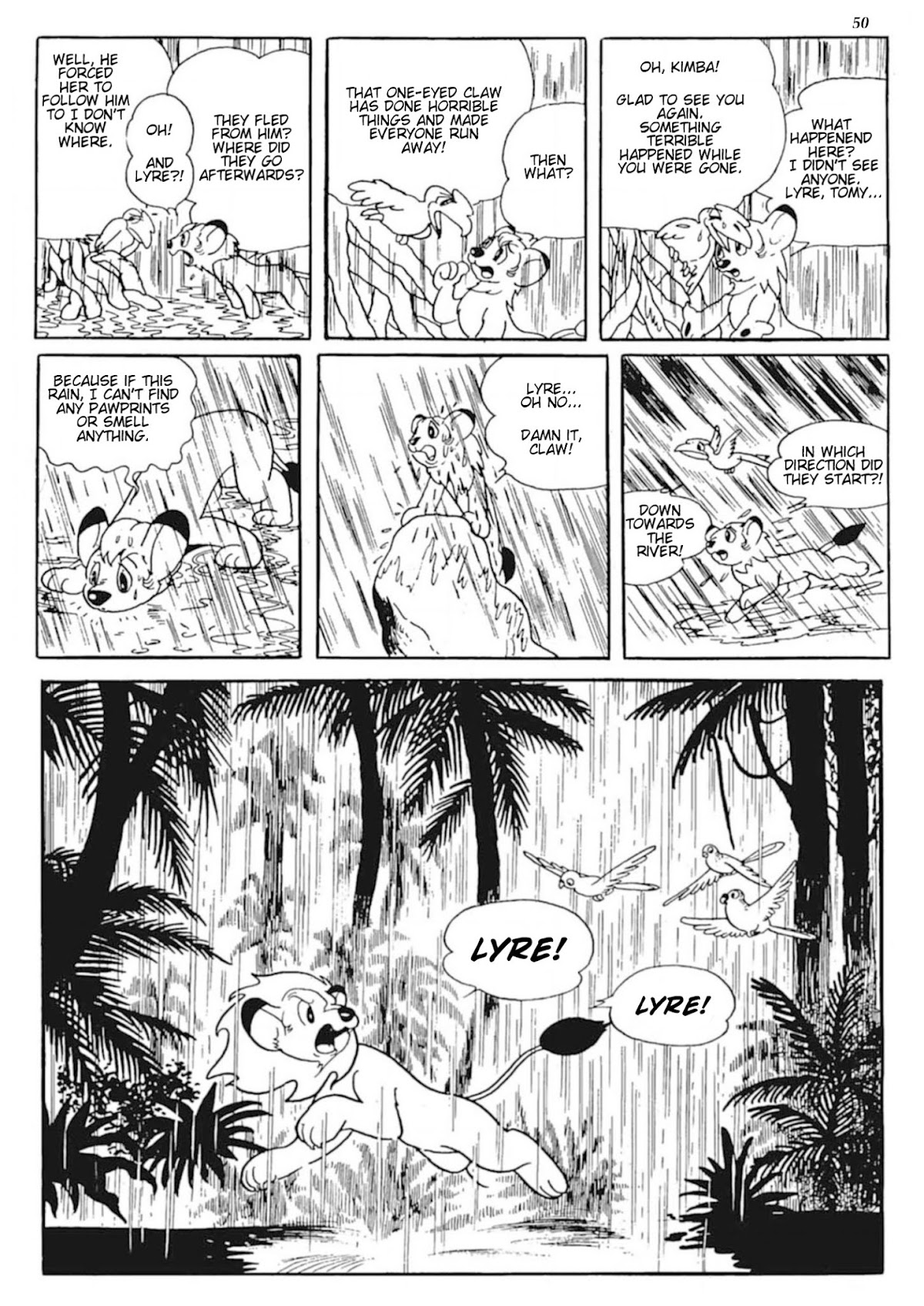 Jungle Taitei Chapter 8 page 14 - Chapter 8: On the Banks of the Donga River