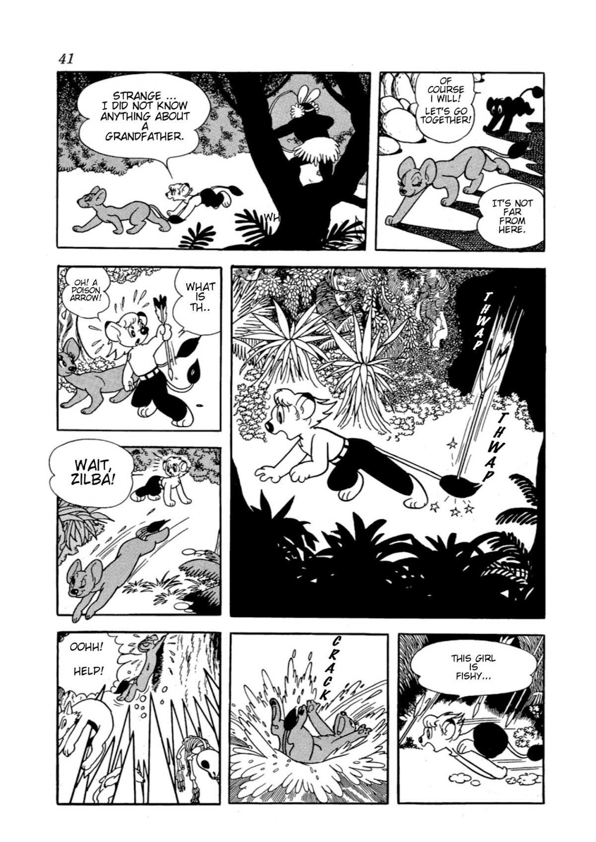 Jungle Taitei Chapter 8 page 5 - Chapter 8: On the Banks of the Donga River