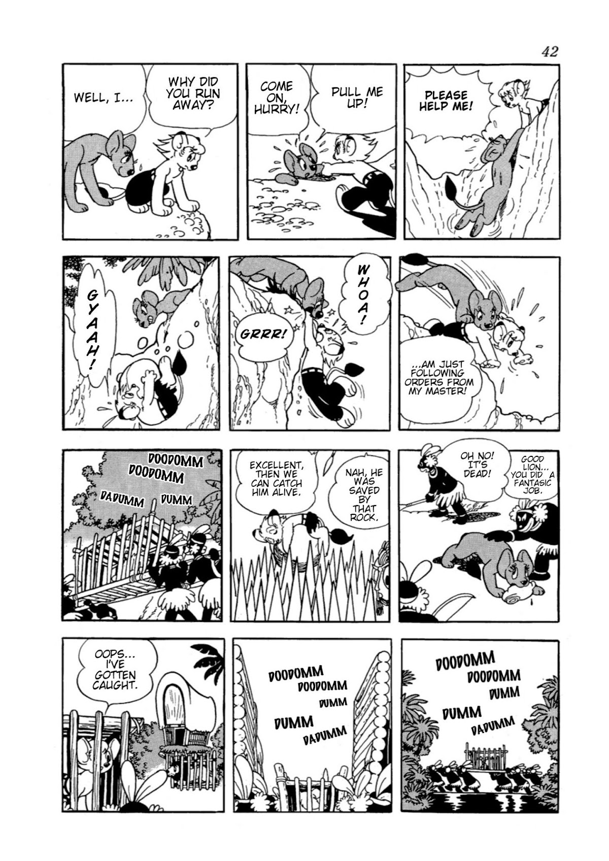 Jungle Taitei Chapter 8 page 6 - Chapter 8: On the Banks of the Donga River