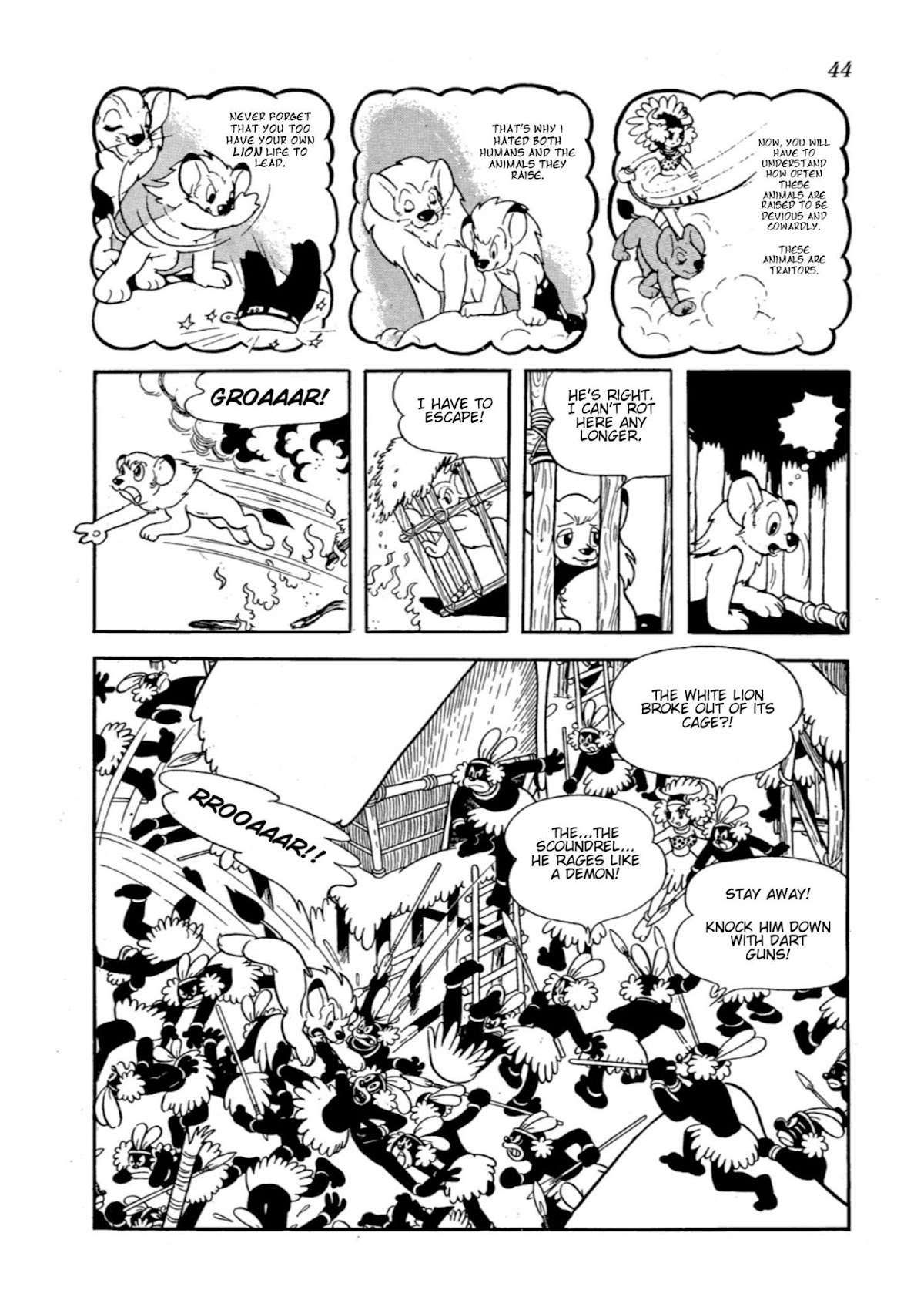 Jungle Taitei Chapter 8 page 8 - Chapter 8: On the Banks of the Donga River