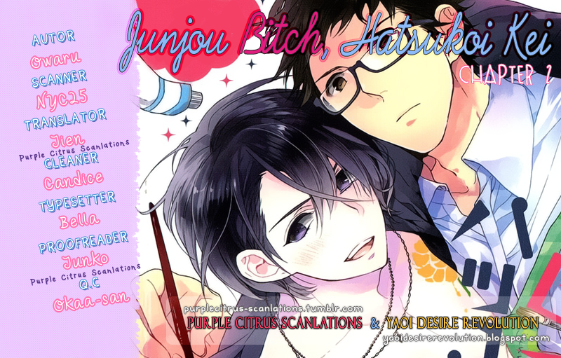 Junjou Bitch, Hatsukoi Kei Chapter 2 page 2 - Chapter 2 : Scene 2