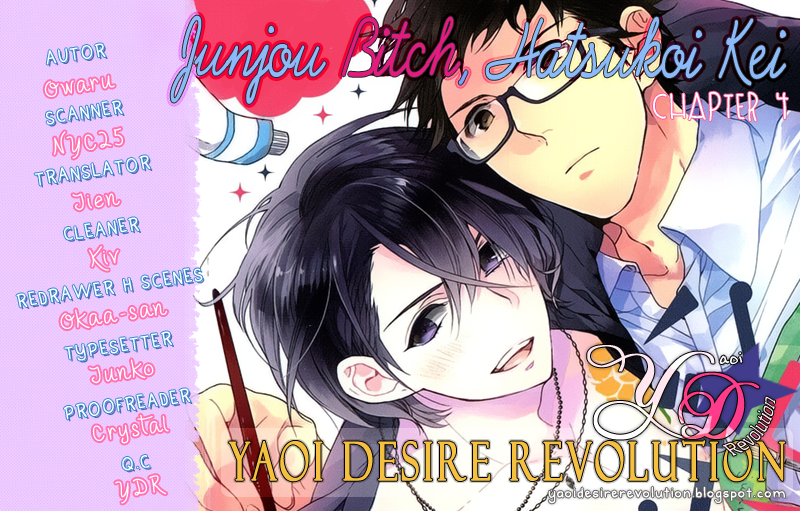 Junjou Bitch, Hatsukoi Kei Chapter 4 page 4 - Chapter 4